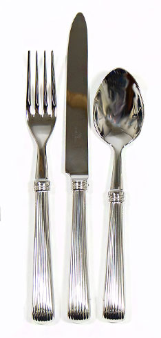 Beatrix: 12 knifes, 12 forks, 12 spoons (big), 12 knifes, 12 forks, 12 spoons (dessert) - 72pcs                         