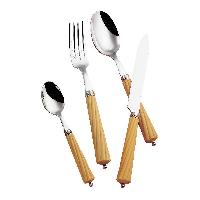 Oregon buis: 12 knifes, 12 forks, 12 spoons (big), 12 knifes, 12 forks, 12 spoons (dessert), 12 tea spoons- 84pcs       